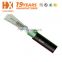China supplier 6 core GYTS reeled on wooden drum single mode optical fiber cable