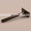 Custom design Straight Edge brass razor handle Shaving Razor Matte Black