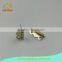 small bicolor butterfly shape quadripuntal metal 180 degree concealed hinge