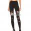 Cuts Design Fitness yoga wear Ladies Gym Leggings