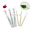 Customized Sleeve Package Eco-friendly Flatware Chopsticks Natural Disposable Bamboo Chopstick