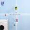 4 tier white plastic floating bathroom corner storage shelves