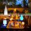 plastic lamp shade party lighting portable rechargeable led cordless restaurant 16 color table lamp glow in dark Weihnachtslampe