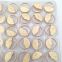 2023 wholesale OEKO-TEX 36L Hollowed out shape gold metal Hand Sewing Button for Clothes