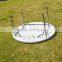 easy to carry folding plastic half round tables for outdoor event