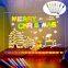 LED Light up Board LED Light up Drawing Board for Kids LED Acrylic Message Board LED Noteboard with Colors