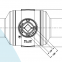 PE standard ball valve