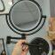 Customized bear-shaped mirror, luxury and unique-shaped creative smart mirror, bathroom LED makeup mirror, wall-mounted bathroom mirror