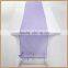 TR011A factory supply hotel and home mint green organza cheap table runners