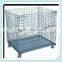 folding metal storage cage &durable cage&Mesh Container