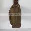 waterproof nylon simple brown color men boy daily shopping travel messenger bag handbag