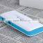 Three outputs Unqiue item high capacity power bank 18650 li-ion cell portable with candy color