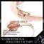 2015 big flower colorful bangles jewelry 925 silver jewellry rose gold plating bangle SLS jewelry