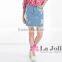 2016 New Jeans Skirts Sexy Tall Waist Skirt 254J