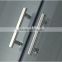 Free standing double slding tempered glass square shape for 90*90 shower enclosure