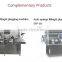 Automatic syringe plunger rods inserting and labeling machine