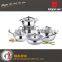 Super capsule bottom cookware mini pot alloy knob cookware