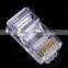 8P8C 8P8CR RJ45 RJ-45 CAT5 Modular Plug Network Connector for Cat5 Cat5e Cat6 Cable