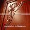 New arrival elegant luxury wooden front door designs from China