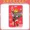 Promotional plastic standard size luggage tag, name travel tag