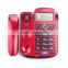 Factory direct auto-redial gsm telephone set with hold on music