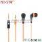 Smartphone In-ear headphone with remote control for Android