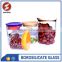 heat resistant borosilicate glass container for food