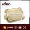 colorful high quality tray serving with handle