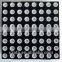 High Brightness Smd 8x8 Rgb Led Dot Matrix Module Display
