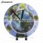 High Quarlity Sublimation Glass Photo Frame with clock