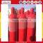 EN standard 67.5L 150bar co2 gas cylinder for fire fighting