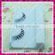 Real human hair strip individual false eyelash