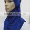 H242 latest muslim hijab scarf with flowers on back