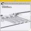 New Arrival Supermarket Glass Bracket Metal Glass Hanger With Suck