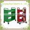 Cheap furniture knock down used library mobile book vehicles movable book carts mobile storage cart