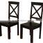 INDIAN ROSEWOOD RESTAURANT DINING CHAIRS , DARK WOODEN DINING CHAIRS