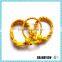 2016 fashion high quatity charm yellow braid bracelets