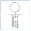 DAD A Daughter's First LOVE Stainless Steel Key Chain
