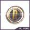 Promotional Cheap Price Bushnell Logo Badge Zinc Alloy With Digital Printing