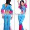 SWEGAL belly dance costume for sale,hot arab sexy belly dance,belly dance harem cousetume SGBDT14008