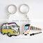 Cute PVC Key Holder Chain Keyring Customized Phone Keychain