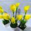 New Product 2016 real touch artificial flowers artificial calla lilies for beautiful decoration