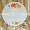 Gold charger soup plates,round charger soup plate