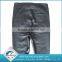 New fancy PU black women fashion pants designs with high quality