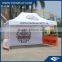 Outdoor event tent with aluminum portable stage