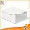 White paper packaging cardboard box