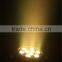 IP66 dmx led par 9*10W RGBWA 5-in-1 led flat par can high brightness waterproof led par