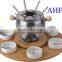 AHF016 25PCS STAINLESS STEEL FONDUE SET