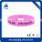 2016 cheap promotional glow in the dark silicone wristbands