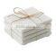 Eco friendly natural marble coaster set of 4